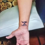 Фото тату знак зодиака 17.02.22 №0069 - Photo tattoo zodiac sign tatufoto.com