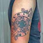 Фото тату знак зодиака 17.02.22 №0071 - Photo tattoo zodiac sign tatufoto.com