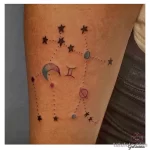 Фото тату знак зодиака 17.02.22 №0072 - Photo tattoo zodiac sign tatufoto.com