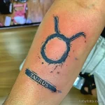 Фото тату знак зодиака 17.02.22 №0080 - Photo tattoo zodiac sign tatufoto.com