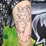 Фото тату знак зодиака 17.02.22 №0083 - Photo tattoo zodiac sign tatufoto.com