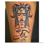 Фото тату знак зодиака 17.02.22 №0089 - Photo tattoo zodiac sign tatufoto.com