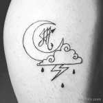 Фото тату знак зодиака 17.02.22 №0096 - Photo tattoo zodiac sign tatufoto.com