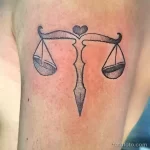 Фото тату знак зодиака 17.02.22 №0097 - Photo tattoo zodiac sign tatufoto.com