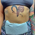 Фото тату знак зодиака 17.02.22 №0099 - Photo tattoo zodiac sign tatufoto.com