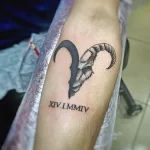 Фото тату знак зодиака 17.02.22 №0103 - Photo tattoo zodiac sign tatufoto.com