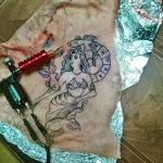 Фото тату знак зодиака 17.02.22 №0126 - Photo tattoo zodiac sign tatufoto.com