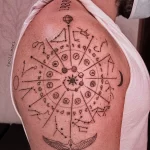 Фото тату знак зодиака 17.02.22 №0163 - Photo tattoo zodiac sign tatufoto.com