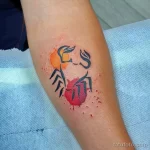 Фото тату знак зодиака 17.02.22 №0167 - Photo tattoo zodiac sign tatufoto.com