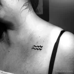 Фото тату знак зодиака 17.02.22 №0169 - Photo tattoo zodiac sign tatufoto.com