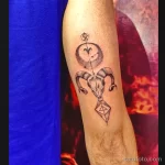 Фото тату знак зодиака 17.02.22 №0219 - Photo tattoo zodiac sign tatufoto.com