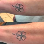 Фото тату клевер 17.02.22 №0005 - Clover tattoo tatufoto.com