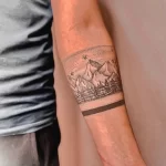 Фото тату манжет 16.02.22 №0016 - cuff tattoo tatufoto.com