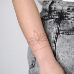 Фото тату манжет 16.02.22 №0021 - cuff tattoo tatufoto.com