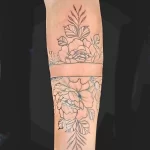 Фото тату манжет 16.02.22 №0025 - cuff tattoo tatufoto.com
