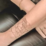 Фото тату манжет 16.02.22 №0028 - cuff tattoo tatufoto.com