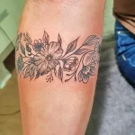 Фото тату манжет 16.02.22 №0055 - cuff tattoo tatufoto.com