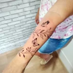 Фото тату манжет 16.02.22 №0056 - cuff tattoo tatufoto.com
