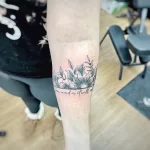 Фото тату манжет 16.02.22 №0057 - cuff tattoo tatufoto.com