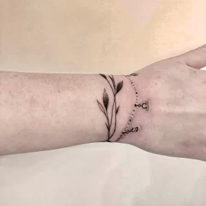 Фото тату манжет 16.02.22 №0099 - cuff tattoo tatufoto.com