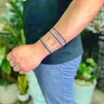 Фото тату манжет 16.02.22 №0133 - cuff tattoo tatufoto.com