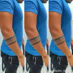 Фото тату манжет 16.02.22 №0150 - cuff tattoo tatufoto.com