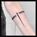 Фото тату манжет 16.02.22 №0217 - cuff tattoo tatufoto.com