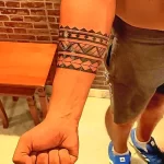 Фото тату манжет 16.02.22 №0251 - cuff tattoo tatufoto.com