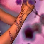 Фото тату манжет 16.02.22 №0266 - cuff tattoo tatufoto.com