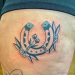 Фото тату подкова 17.02.22 №0003 - horseshoe tattoo tatufoto.com