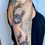 Фото тату подкова 17.02.22 №0041 - horseshoe tattoo tatufoto.com