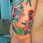 Фото тату подкова 17.02.22 №0045 - horseshoe tattoo tatufoto.com