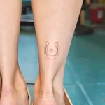 Фото тату подкова 17.02.22 №0073 - horseshoe tattoo tatufoto.com