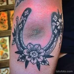 Фото тату подкова 17.02.22 №0104 - horseshoe tattoo tatufoto.com