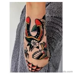 Фото тату подкова 17.02.22 №0135 - horseshoe tattoo tatufoto.com