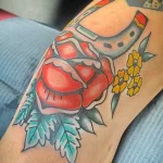 Фото тату подкова 17.02.22 №0138 - horseshoe tattoo tatufoto.com