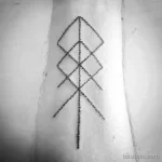 Фото тату руны 17.02.22 №0020 - Rune tattoo tatufoto.com