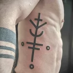 Фото тату руны 17.02.22 №0021 - Rune tattoo tatufoto.com