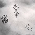 Фото тату руны 17.02.22 №0048 - Rune tattoo tatufoto.com