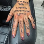 Фото тату руны 17.02.22 №0058 - Rune tattoo tatufoto.com