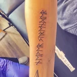 Фото тату руны 17.02.22 №0106 - Rune tattoo tatufoto.com