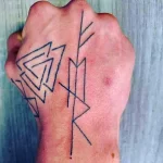 Фото тату руны 17.02.22 №0108 - Rune tattoo tatufoto.com
