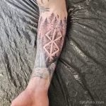 Фото тату руны 17.02.22 №0149 - Rune tattoo tatufoto.com