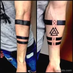 Фото тату руны 17.02.22 №0150 - Rune tattoo tatufoto.com