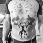 Фото тату руны 17.02.22 №0161 - Rune tattoo tatufoto.com