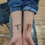 Фото тату руны 17.02.22 №0170 - Rune tattoo tatufoto.com
