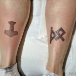 Фото тату руны 17.02.22 №0176 - Rune tattoo tatufoto.com