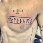 Фото тату руны 17.02.22 №0182 - Rune tattoo tatufoto.com