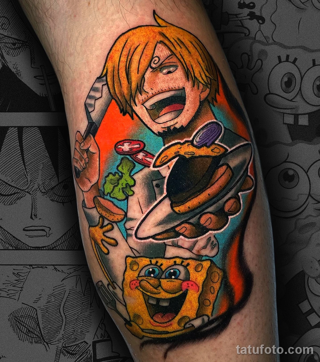 Фото цветного рисунка тату 13.02.22 №0002 — color drawing tattoo tatufoto.com