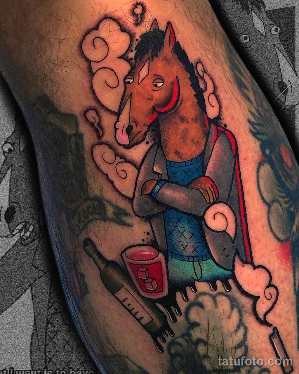 Фото цветного рисунка тату 13.02.22 №0005 — color drawing tattoo tatufoto.com